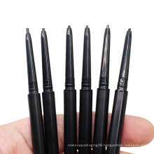 6-color double-head thin eyebrow pencil Delicate and natural color Auto-rotating eyebrow pencil Customizable logo